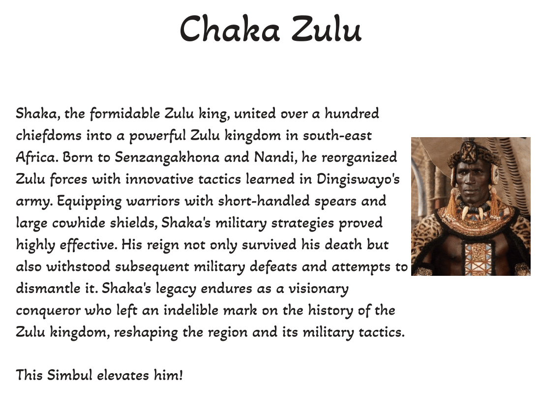 Chaka Zulu - 1